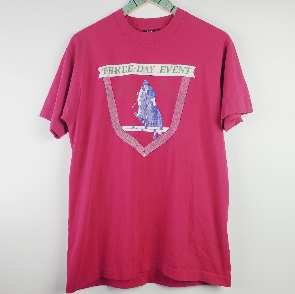 Vtg 1994 Rolex Lexington Kentucky 3Day Event Tee